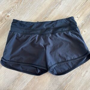 Lululemon Athletica Black Speed Up Shorts